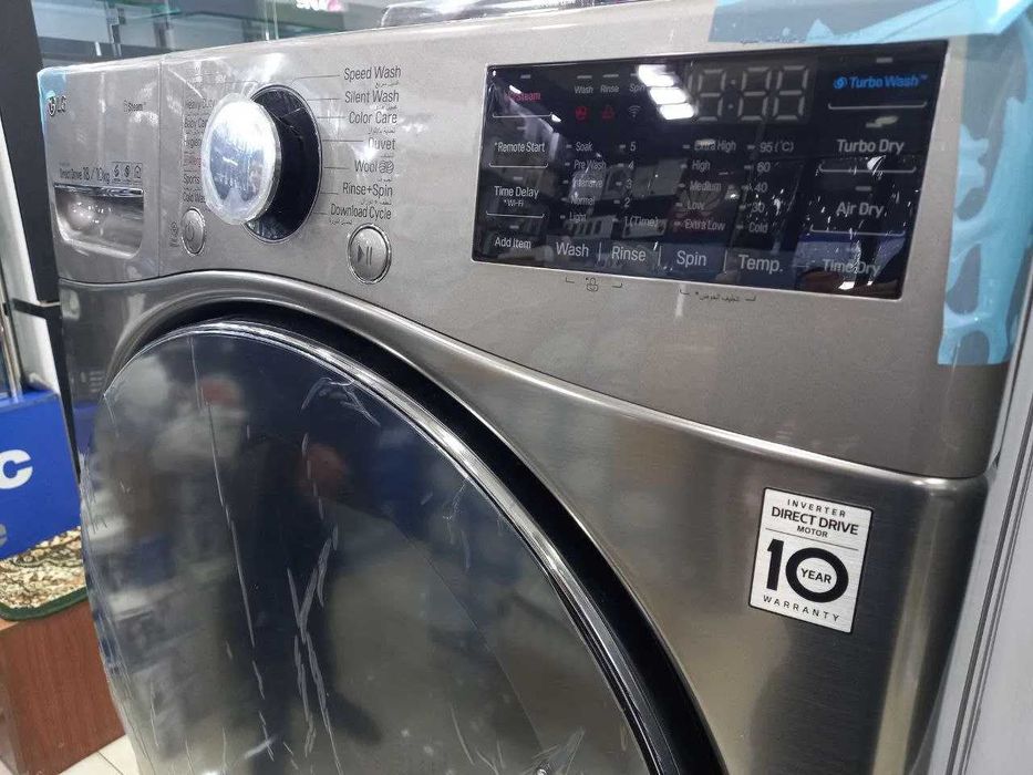 Стиральная машина LG TWIN Wash Два в Одном (18/10 кг) + (3,5 кг) 24/7