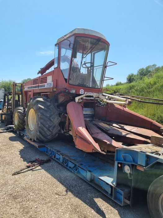 Dezmembram combina siloz FiatAgri Hesston 7725 — poza 2