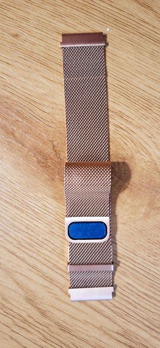 Метална магнитна каишка за часовник 20мм Розе Голд