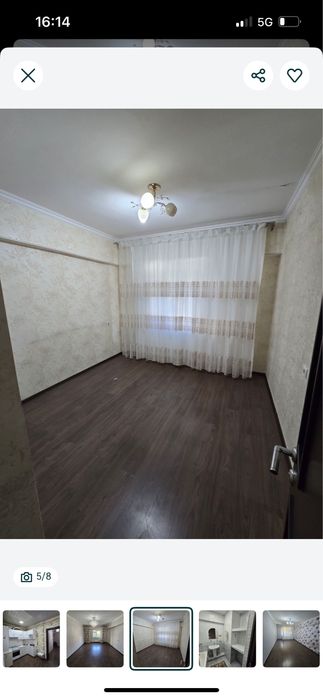 Корасарай 3/2/7 НОВОСТРОЙКА Тоза ремонт Обш: 80 кВ.м