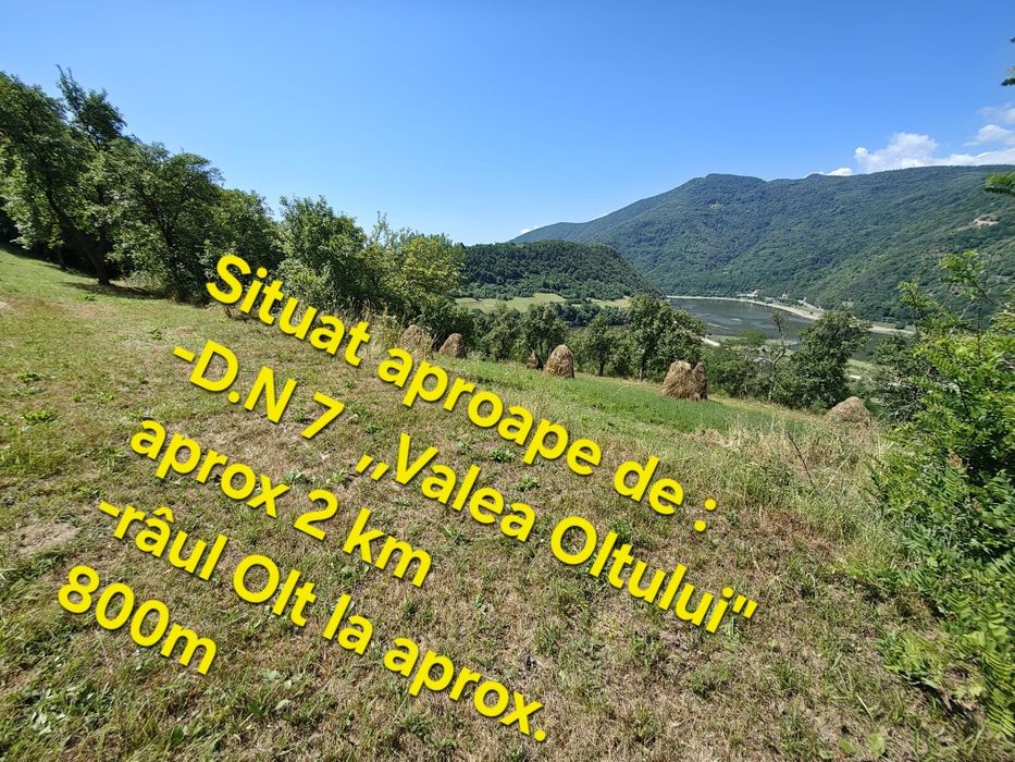 Teren casa /cabana /A-frame / Valea Oltului - 1 2€