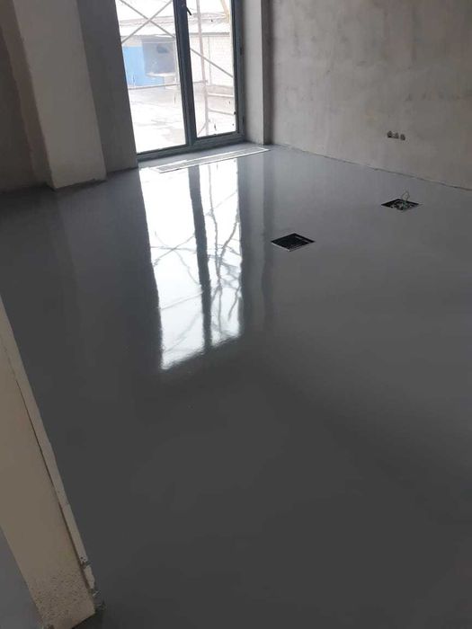 Промышленные полы. Полимерные полы. Эпоксид, полиуретна, топпинг.