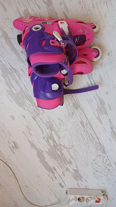 Ролери Oxelo цвят барби