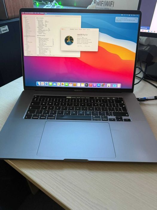 MacBook Pro A2141 16.1" I7 6core/ 32GB RAM / 512 SSD, garantie