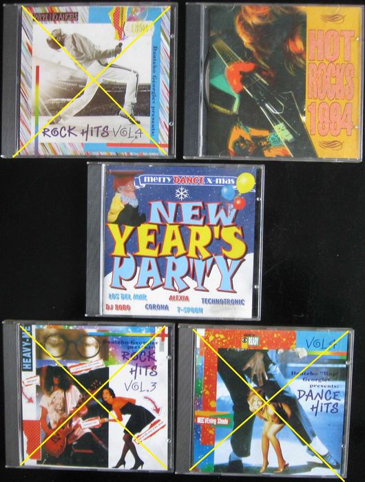 Сборни комп.-дискове с музиката от 1970-2007 г.