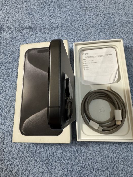 iPhone 15 Pro 256GB Black Titanium