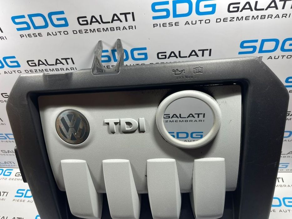 Capac Plastic Protectie Motor Volkswagen Touran 1.9 TDI BKC BRU AVQ BXE BXF 2003 - 2010 Cod 03G103925BL 03G103925BR