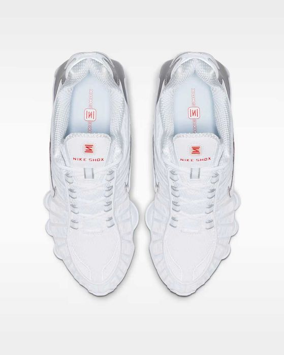 ПРОМО! Nike Shox TL "Triple White" / Outlet