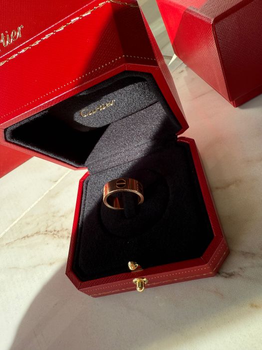 Пръстен Cartier love unlimited ring rose gold