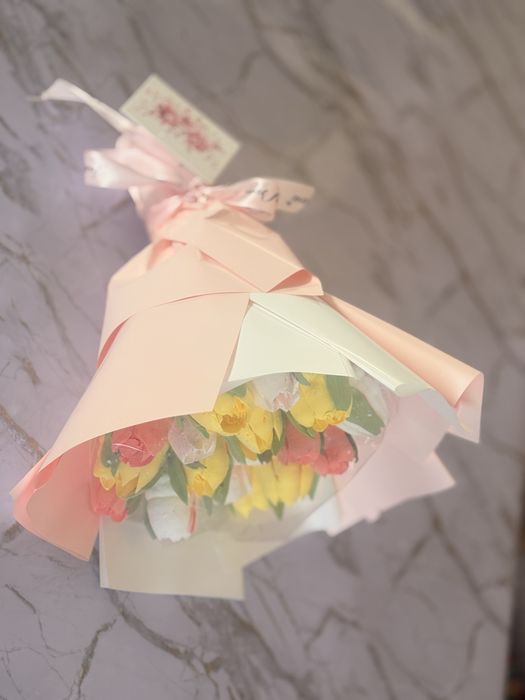 Зефирные тюльпаны