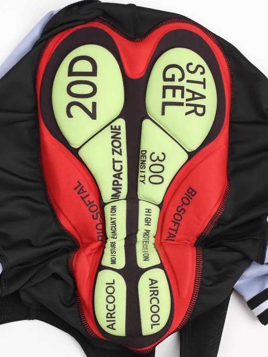 Pantaloni scurti ciclism/cycling BIB Pearson, cu bazon gel (NOI) XXL