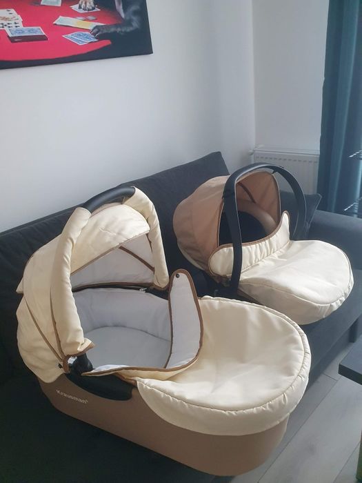 Cărucior Krausman 3in1 beige