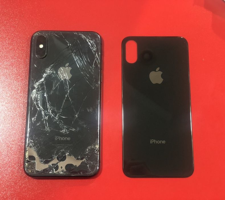 Sticla spate iPhone XS 199lei Montajul este inclus!