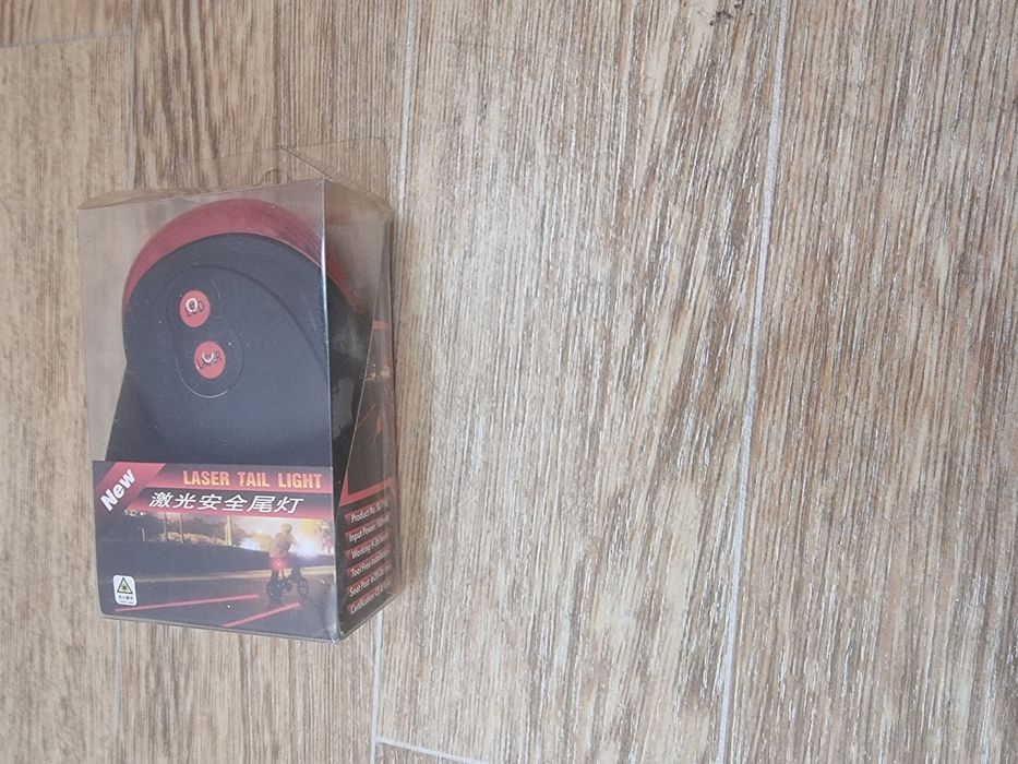 Велофонарь передний и задний на запчасти