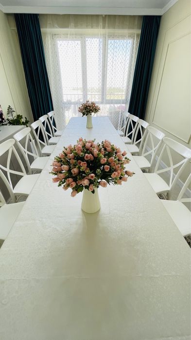 Аренда стол, стулья, посуда