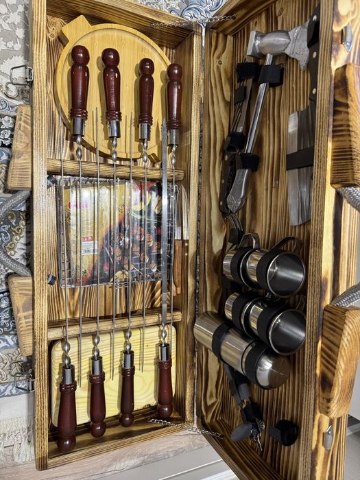 Shashlik tayyorlash uchun toʻplam