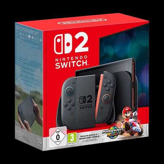 Nintendo switch 2, Mario Kart inclus, garantie 2 ani