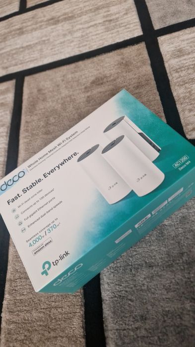 Sistem Wi-Fi Mesh TP-Link Deco – set 3 unități  + 1