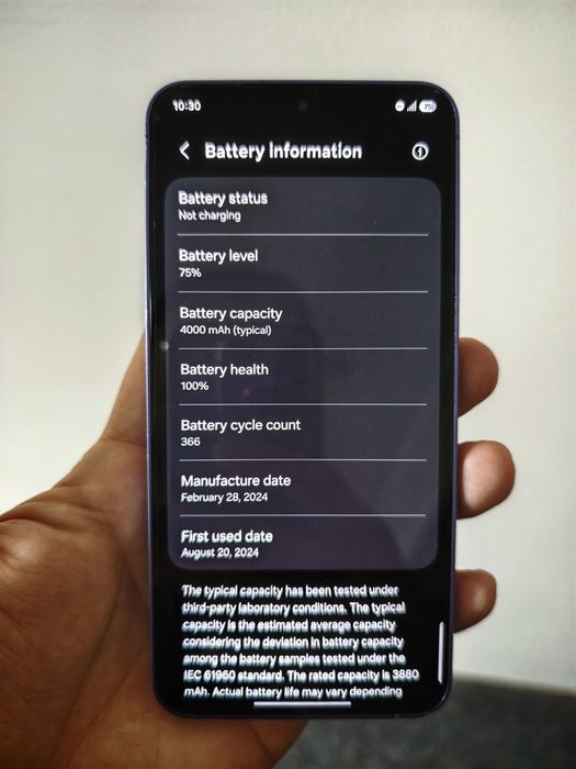 Samsung Galaxy S24 Violet 256GB