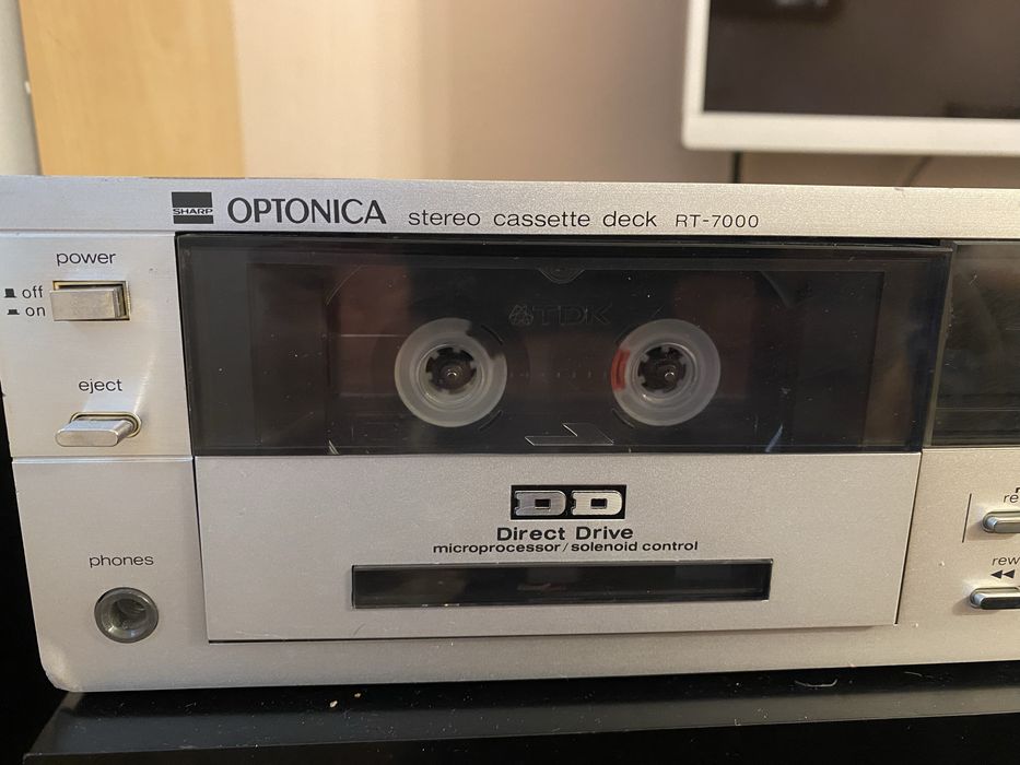 Casetofon deck directdrive Optonica (Sharp) RT-7000