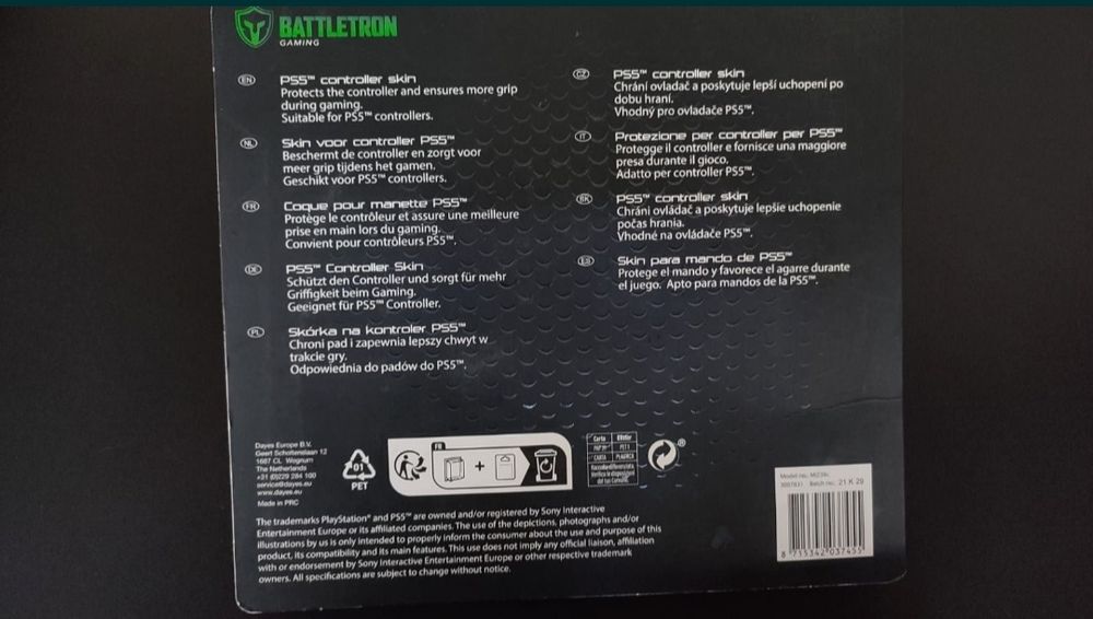 Set husa silicon skin Battletron pentru controller ps5 xbox x s