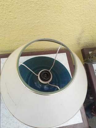 Veioza portelan albastra