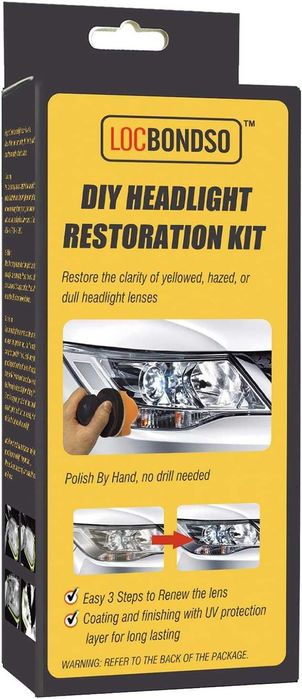 Комплект за Ръчно полиране на Фарове LocBondso.