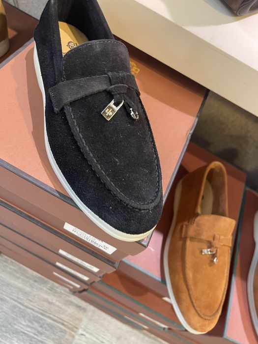 Mocasini Loaferi Loro Piana piele naturala