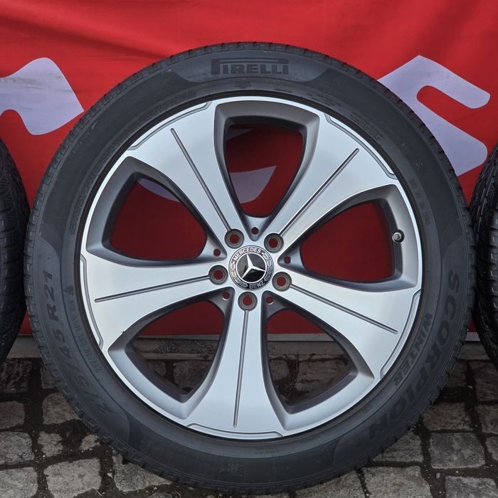 21" оригинални джанти за Мерцедес ГЛС ГЛЕ 21  зимни гуми спорт пакет