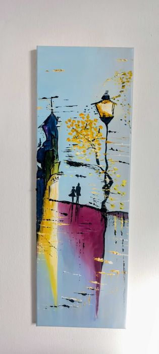 Картина абстрактна маслени бои