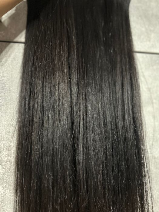 Естествена коса на треси