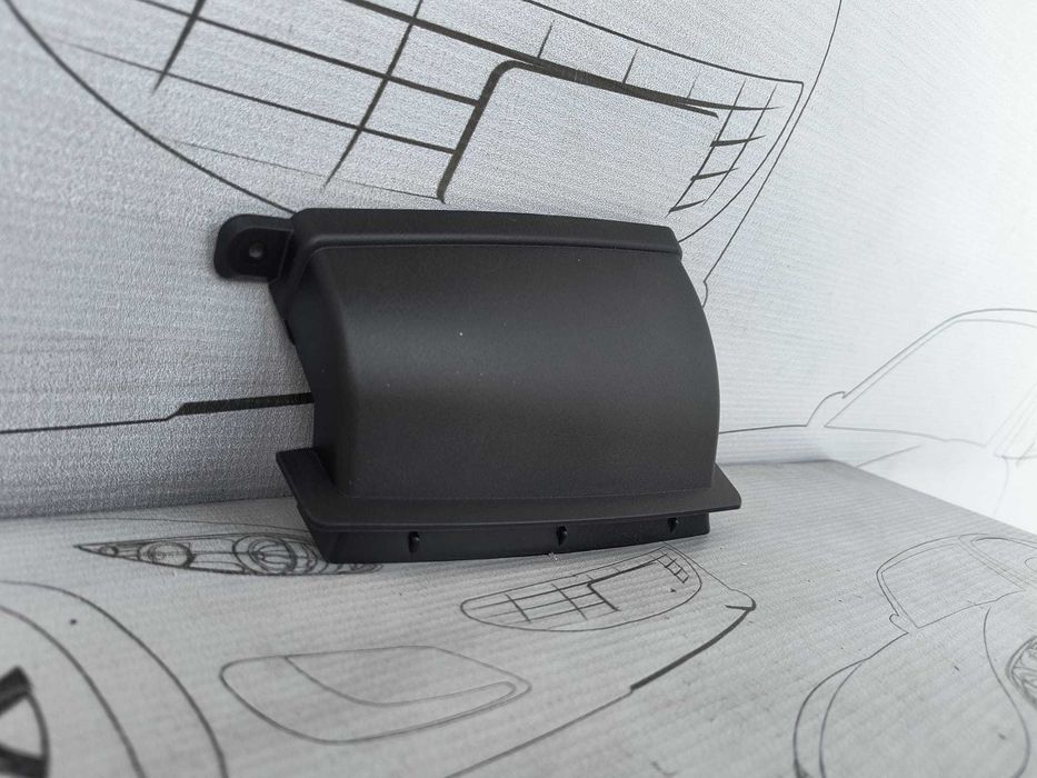 Deflector / Ghidaj Aer Bara Față Dreapta BMW Seria 1 E81 E82 E87 E88 2012 / 2007-2014 Cod OEM 13717547591 (5C2)