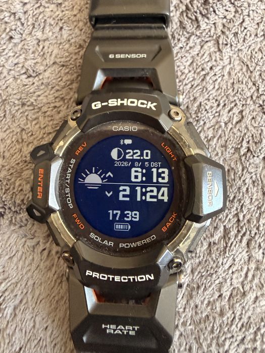 Casio G-Shock GBD-H2000-1AER Solar – оригинален, отлично състояние