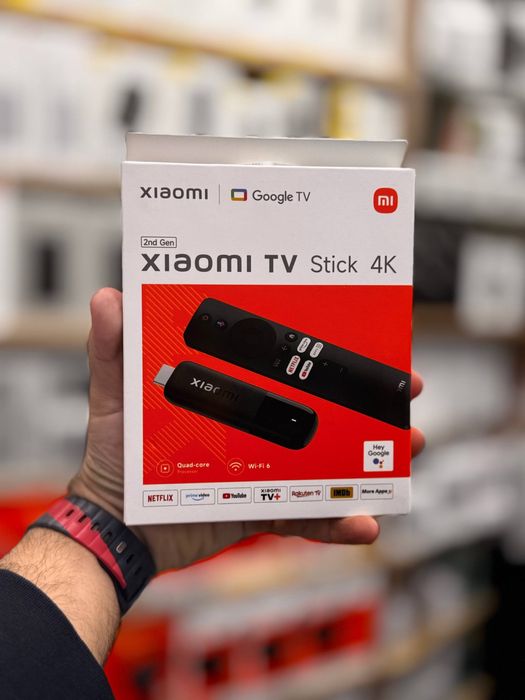 Xiaomi TV Stick 4K (2nd Gen) / Тв-приставка Xiaomi / Доставка 24/7