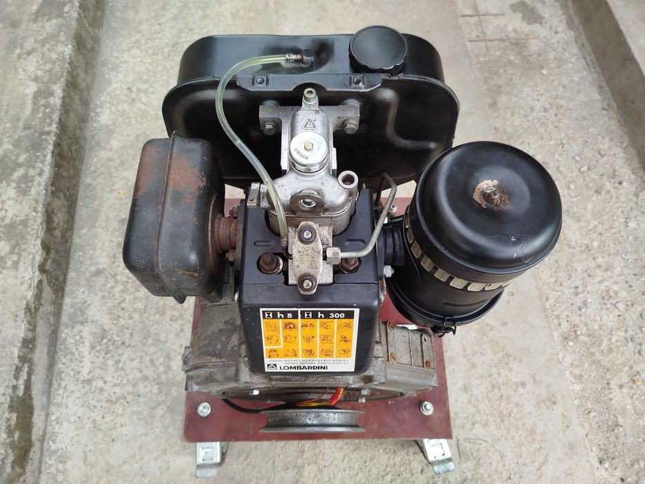 Motor motocultor lombardini 3LD450, model nou, pornire la automat, aproape nou