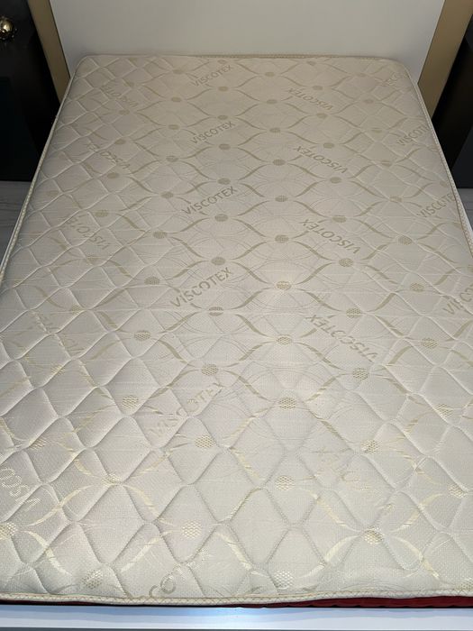 Pat alb IKEA 140x200+saltea