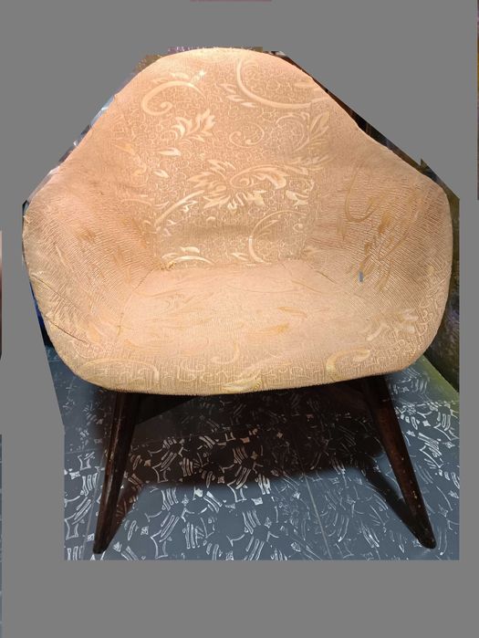 Винтажное кресло-ракушка 2шт под реставрацию