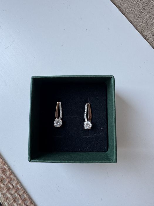 Продам золотые сережки