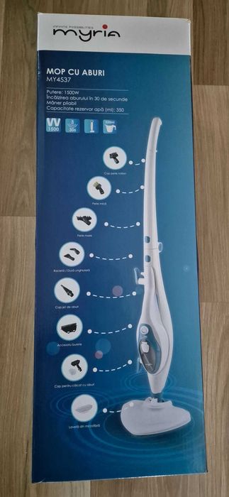 Mop cu abur nou sigilat