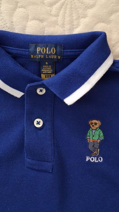 Tricou Ralph L ca nou 6-7T Pret 90 ron