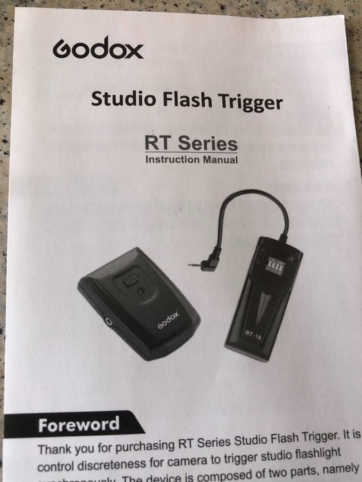Триггер синхронизатор  Godox для фото вспышки