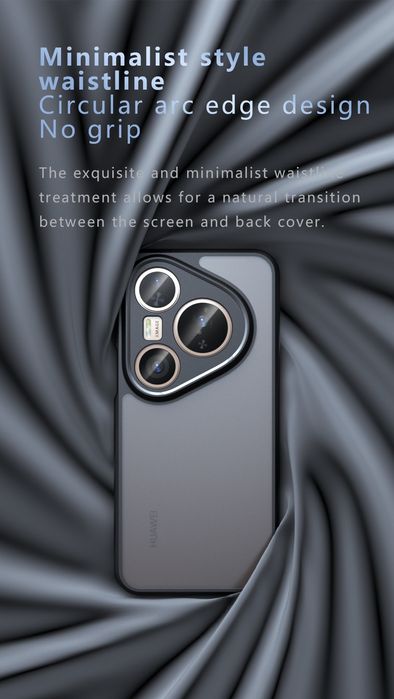 Huawei Pura 80,80pro,80pro+,80ultra удароустойчив кейс с матов гръб