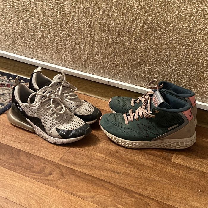 кроссовки nike / new balance