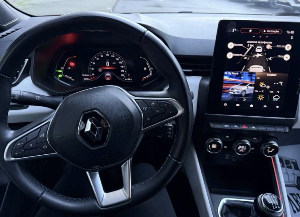 Renault Clio 5- 1.3 Turbo, 140hp 6speed INTENS