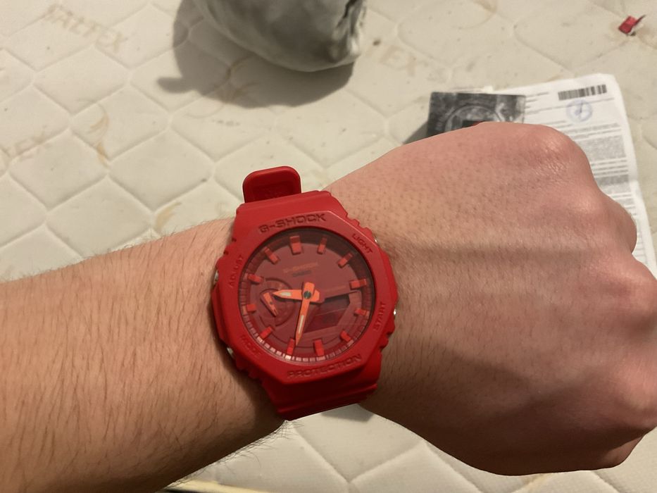 Casio g shock Nou Casio G-Shock GA-2100-4A Roșu