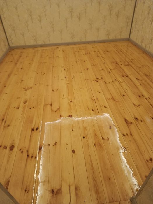 Pol ustasi, shlifovka pol parket