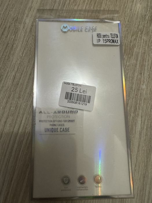 Husă telefon mobil iPhone 15 PROMAX, nou-nouță