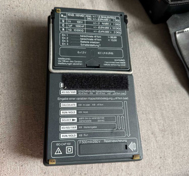 Tester Izolație LEM ISO-CAP 100 Localizator Cabluri Profesional
