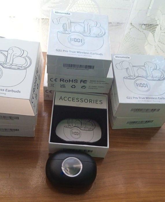 Căști wireless Rinsmola G21 PRO, S4 Hi-Fi,Running noi sigilate