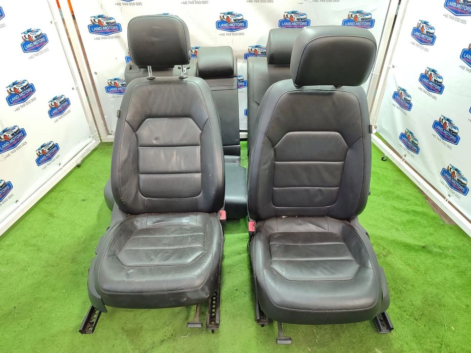 INTERIOR PIELE / SCAUNE + BANCHETE VOLKSWAGEN PASSAT B7 2.0 DIESEL 2014 / BREAK (Universal) 2010-2014